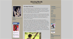 Desktop Screenshot of kissingboothblog.com